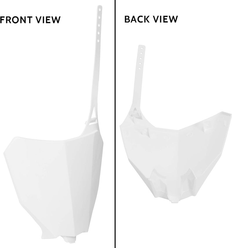ECOTRIC Plastic Body Work Kit Compatible with 2002-2007 Honda CR125R CR250R Bodywork Fairing Set White ABS - Image 2